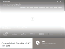 Tablet Screenshot of curacaoculinair.com